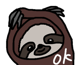 Sloth Smile sticker #13513202