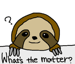 Sloth Smile sticker #13513215