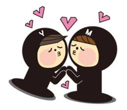 Sweet couple ever sticker #13513814