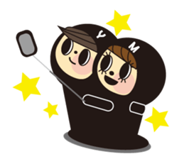 Sweet couple ever sticker #13513839