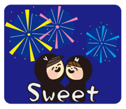 Sweet couple ever sticker #13513846