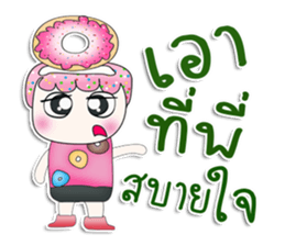 Mr. Mumu.love donut. sticker #13514402