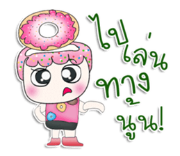 Mr. Mumu.love donut. sticker #13514407