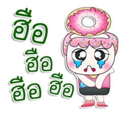 Mr. Mumu.love donut. sticker #13514414