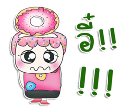 Mr. Mumu.love donut. sticker #13514436