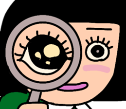 The Sticker for which I talk by a face sticker #13514520