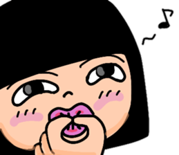 The Sticker for which I talk by a face sticker #13514523