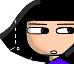 The Sticker for which I talk by a face sticker #13514525