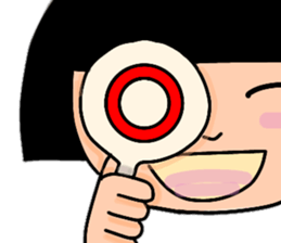 The Sticker for which I talk by a face sticker #13514531