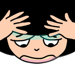 The Sticker for which I talk by a face sticker #13514532