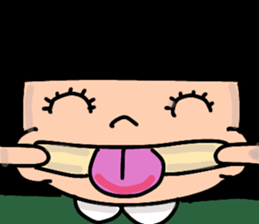 The Sticker for which I talk by a face sticker #13514533