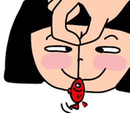 The Sticker for which I talk by a face sticker #13514535