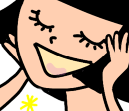 The Sticker for which I talk by a face sticker #13514536