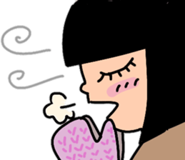 The Sticker for which I talk by a face sticker #13514545