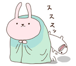 Rabbit and Seal Sticker 3 sticker #13514655