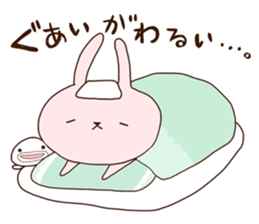 Rabbit and Seal Sticker 3 sticker #13514665