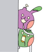 Toby& Pudding Kappa - Happy Halloween sticker #13515944