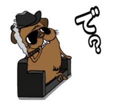 Move! Tosaburou san(dog) sticker #13516128