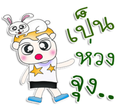 Mr. Karen. Love rabbit.^^ sticker #13516143