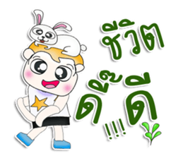 Mr. Karen. Love rabbit.^^ sticker #13516147