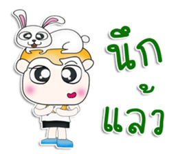 Mr. Karen. Love rabbit.^^ sticker #13516150