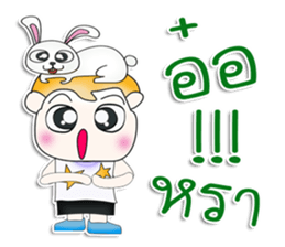 Mr. Karen. Love rabbit.^^ sticker #13516157