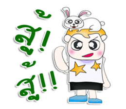 Mr. Karen. Love rabbit.^^ sticker #13516160