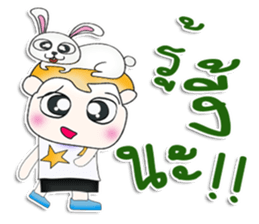 Mr. Karen. Love rabbit.^^ sticker #13516163