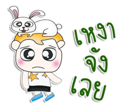 Mr. Karen. Love rabbit.^^ sticker #13516166