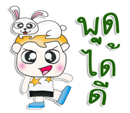 Mr. Karen. Love rabbit.^^ sticker #13516168