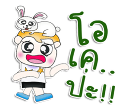 Mr. Karen. Love rabbit.^^ sticker #13516173