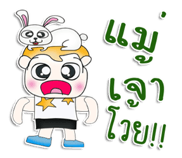 Mr. Karen. Love rabbit.^^ sticker #13516174