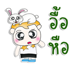 Mr. Karen. Love rabbit.^^ sticker #13516176