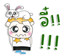 Mr. Karen. Love rabbit.^^ sticker #13516180