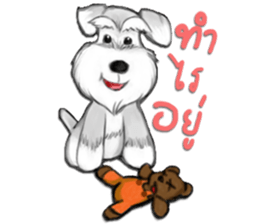 Mini Schnauzer II sticker #13516431