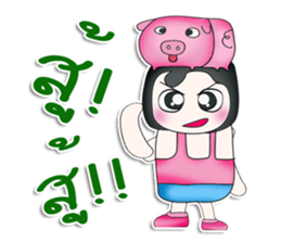 Mr. Kaede. Love pig.^^ sticker #13516752