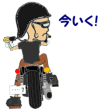 I LOVE American Motorcycle!!sports sticker #13516820