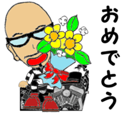 I LOVE American Motorcycle!!sports sticker #13516821