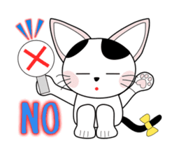 Animation happy cat "FUKU" second series sticker #13516940
