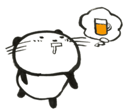 Nyanda the cat III sticker #13517140