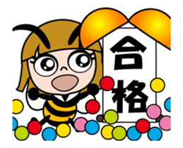 Honeybee Mitch Moves sticker #13517178