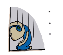 POPCHANII, who was born from a popcorn. sticker #13517187