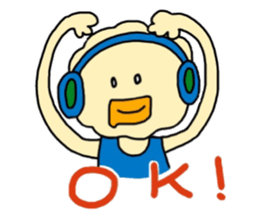 POPCHANII, who was born from a popcorn. sticker #13517188