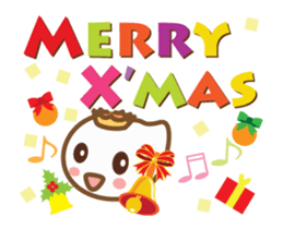 smile ruru05 moving! Merry X'mas version sticker #13517288