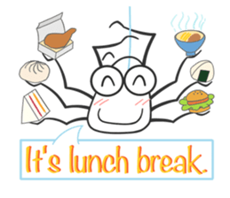 Little spider "Q" sticker #13517666