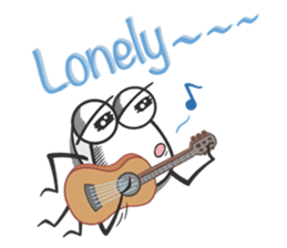 Little spider "Q" sticker #13517673