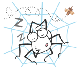 Little spider "Q" sticker #13517681