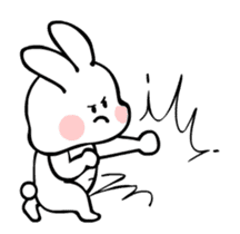 KAWAII Rabbit - Animated Stickers sticker #13517817