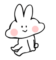 KAWAII Rabbit - Animated Stickers sticker #13517825
