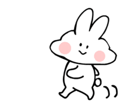 KAWAII Rabbit - Animated Stickers sticker #13517828